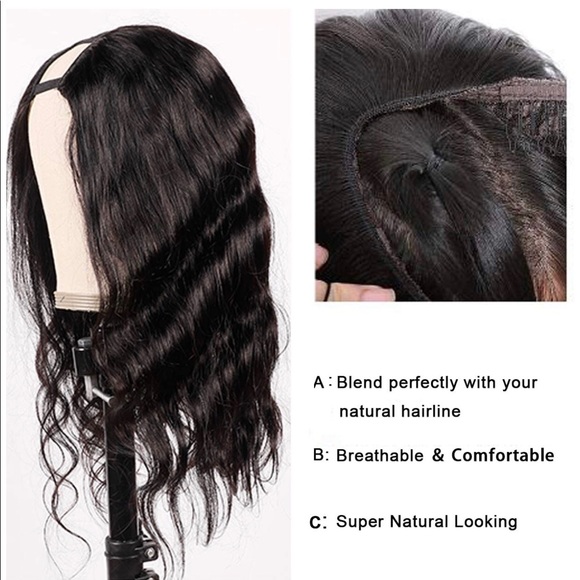 💎 Luxurious Virgin Human Hair Upart Wig,12”-22”Bodywave BOGO $135 until 11/30/25 - Picture 3 of 4